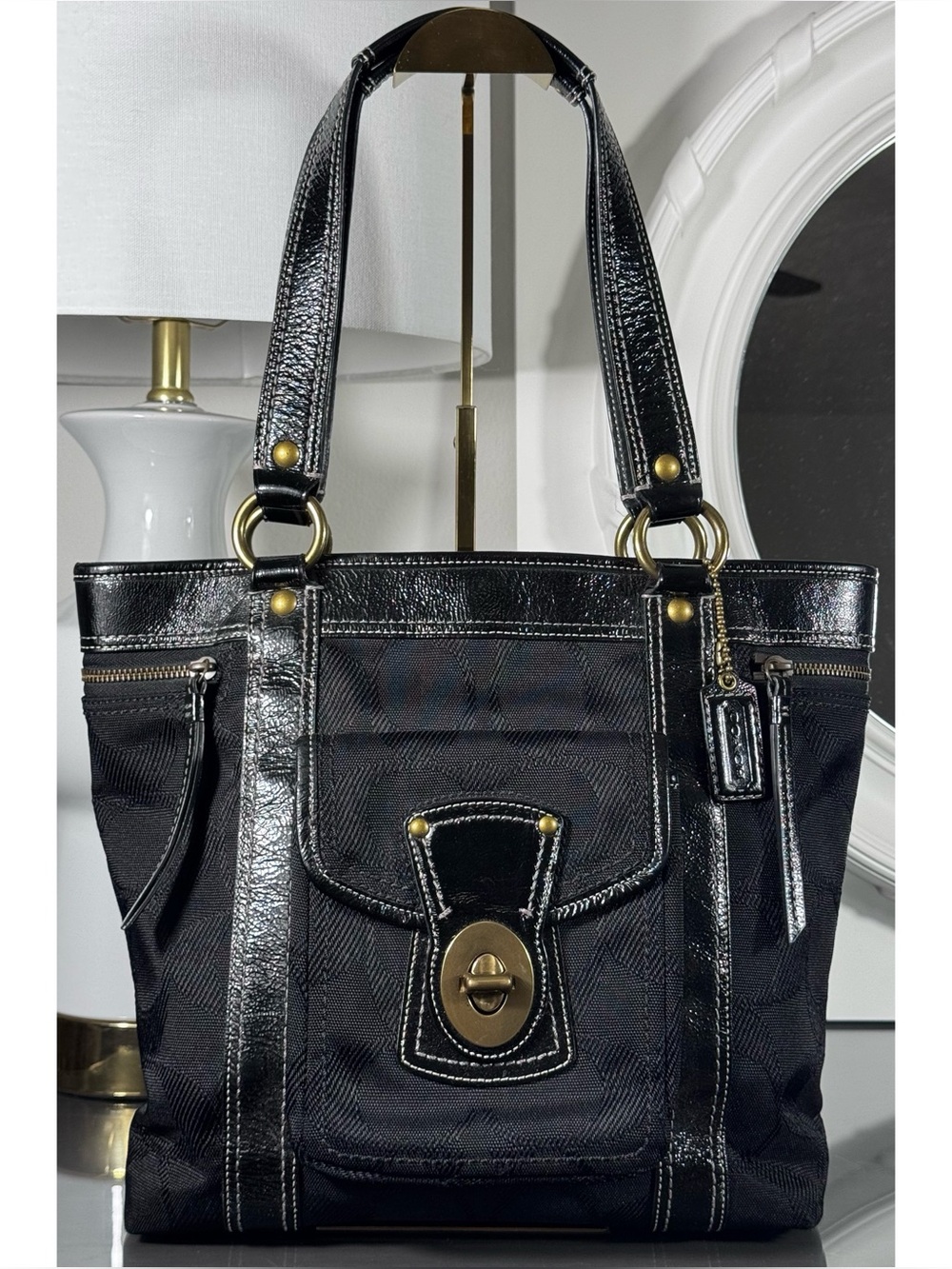 Vintage COACH Legacy Gigi Large Tote – Style F13103